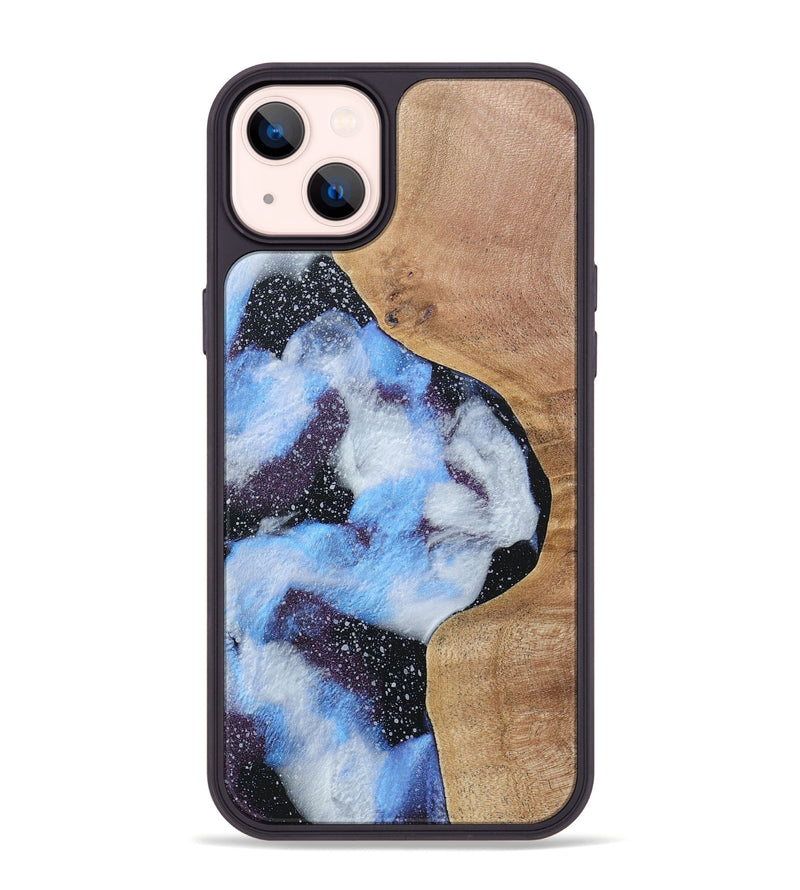 iPhone 14 Plus Wood+Resin Phone Case - Latoya (Cosmos, 688438)