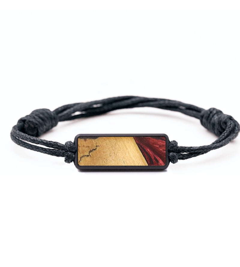 Classic Wood+Resin Bracelet - Charlie (Red, 688703)