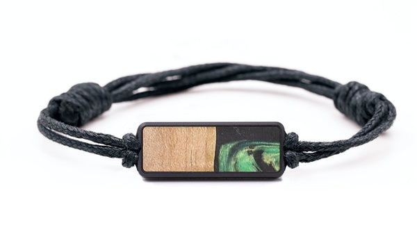 Classic Wood+Resin Bracelet - Rudy (Green, 688740)