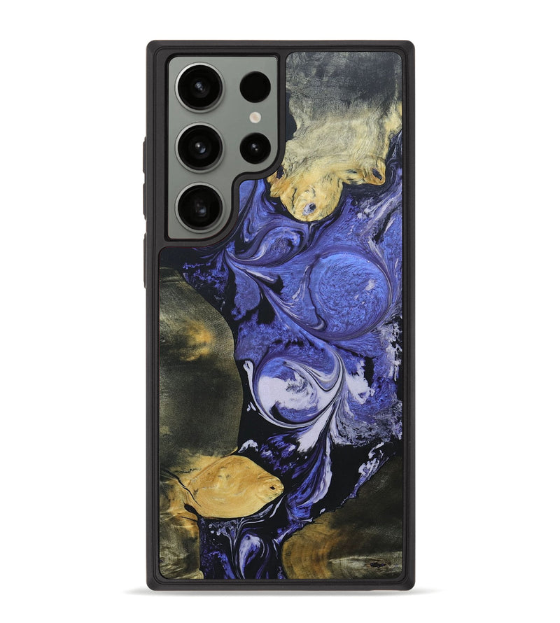 Galaxy S23 Ultra Wood+Resin Phone Case - Tobias (Mosaic, 688961)