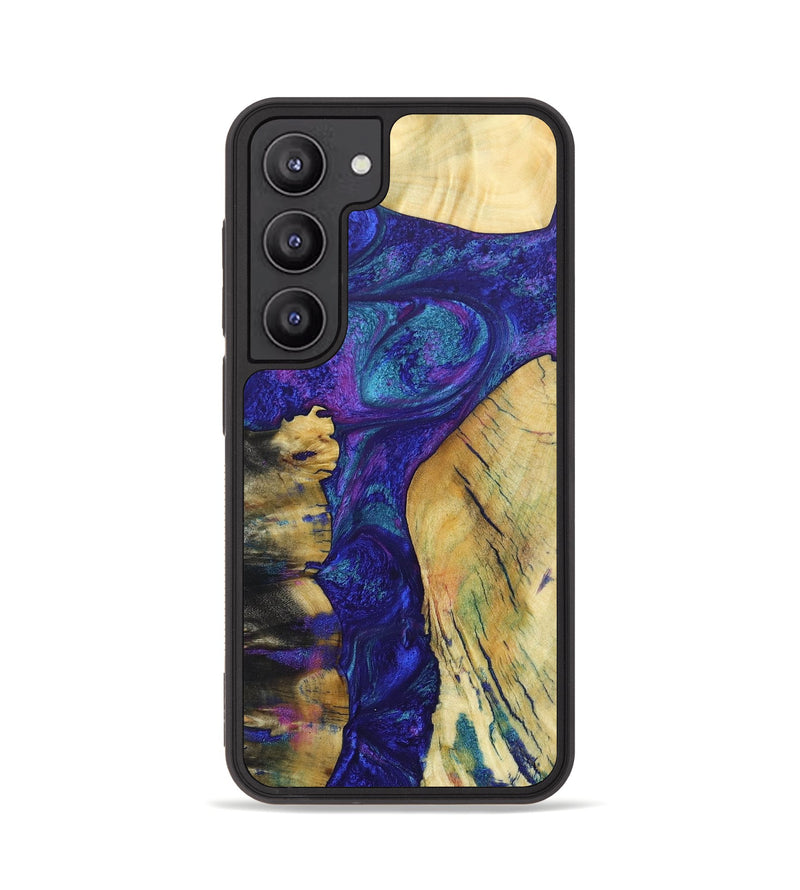 Galaxy S23 Wood+Resin Phone Case - Dean (Mosaic, 688966)
