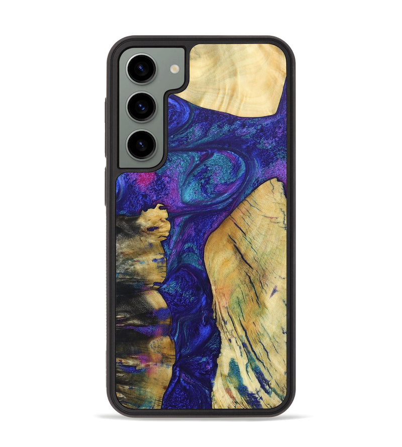 Galaxy S23 Plus Wood+Resin Phone Case - Dean (Mosaic, 688966)