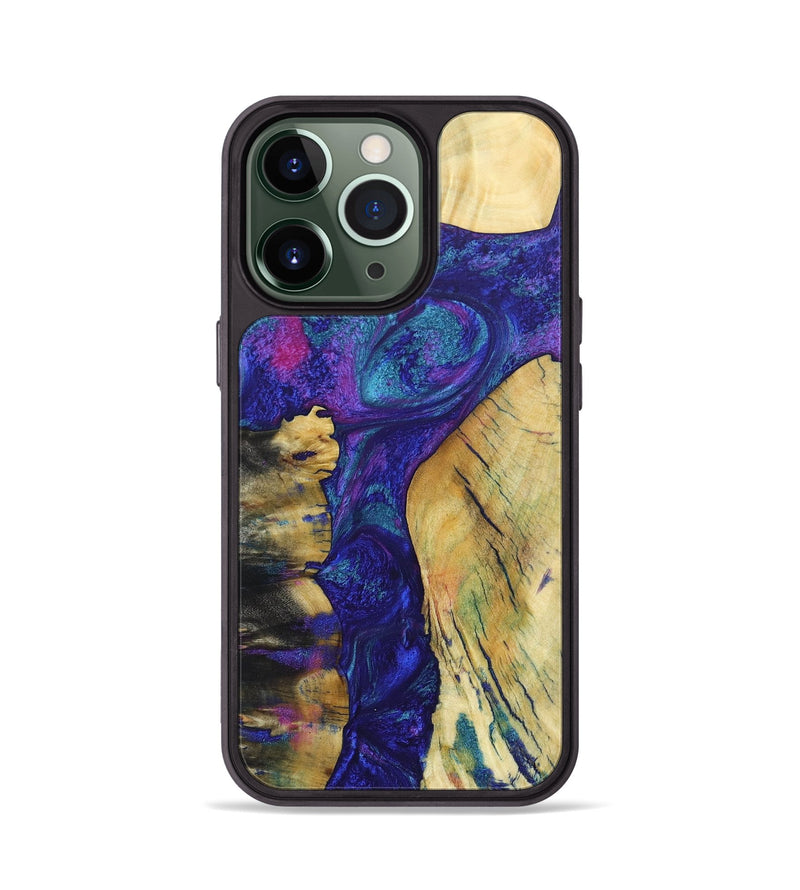 iPhone 13 Pro Wood+Resin Phone Case - Dean (Mosaic, 688966)