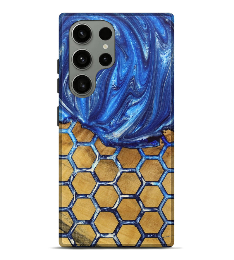 Galaxy S23 Ultra Wood+Resin Live Edge Phone Case - Marian (Pattern, 689020)