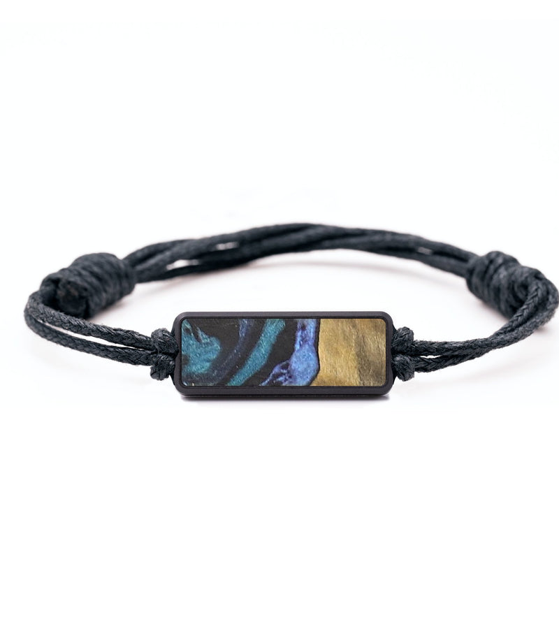 Classic Wood+Resin Bracelet - Mikayla (Blue, 689059)