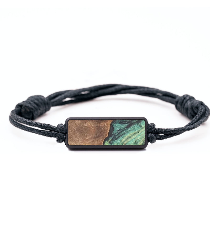 Classic Wood+Resin Bracelet - Sheena (Green, 689139)