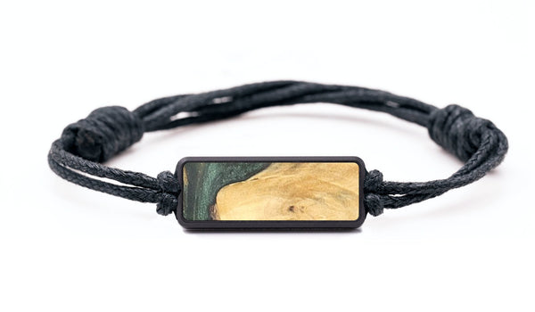 Classic Wood+Resin Bracelet - Scarlett (Green, 689148)
