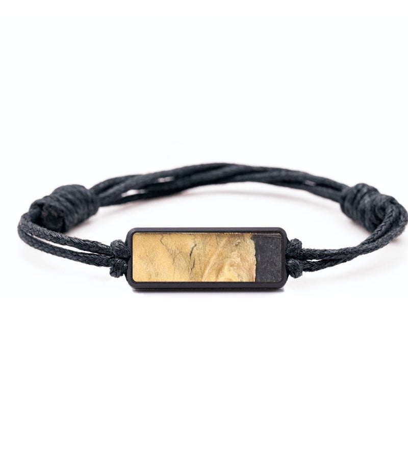 Classic Wood+Resin Bracelet - Shelby (Black & White, 689181)