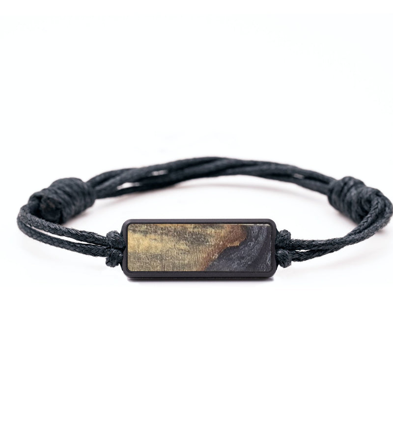 Classic Wood+Resin Bracelet - Lorrie (Black & White, 689189)
