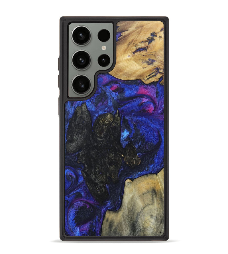 Galaxy S23 Ultra Wood+Resin Phone Case - Madisyn (Mosaic, 689245)