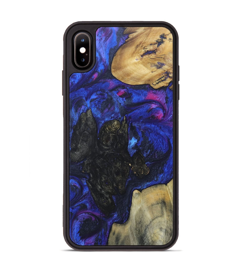 iPhone Xs Max Wood+Resin Phone Case - Madisyn (Mosaic, 689245)