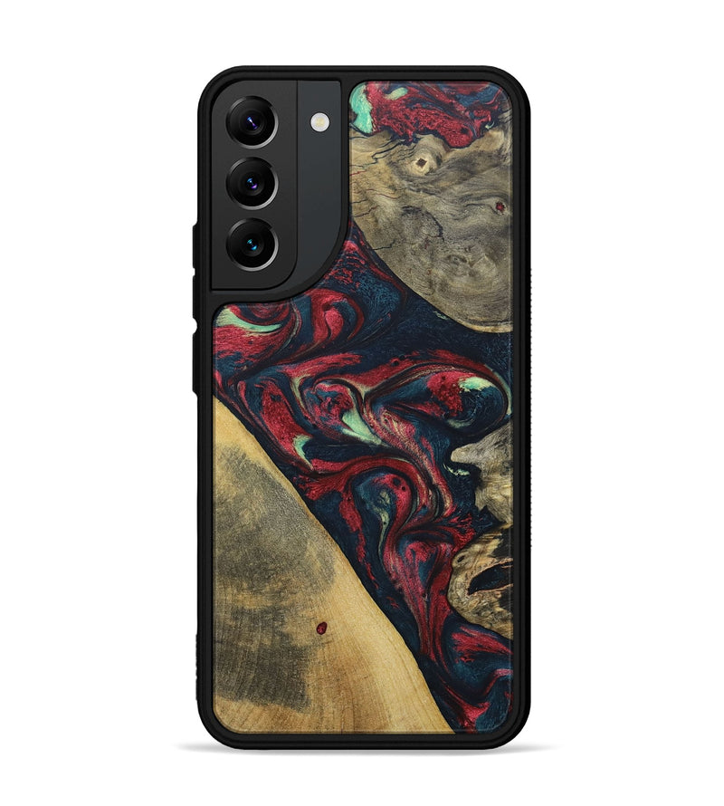 Galaxy S22 Plus Wood+Resin Phone Case - Lillie (Mosaic, 689250)