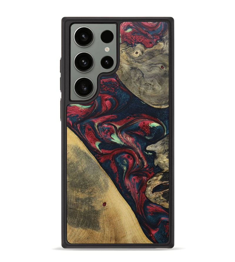 Galaxy S23 Ultra Wood+Resin Phone Case - Lillie (Mosaic, 689250)