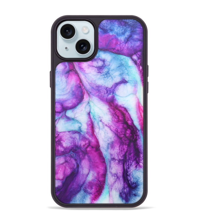 iPhone 15 Plus ResinArt Phone Case - Alexia (Watercolor, 689349)