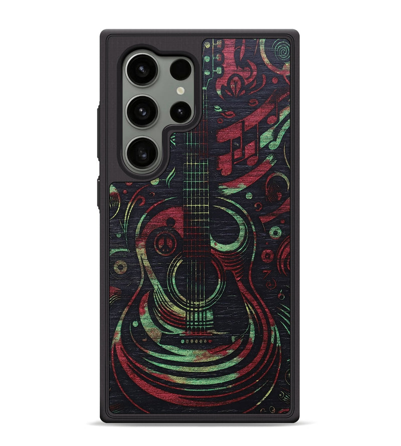 Galaxy S24 Ultra Wood+Resin Phone Case - Tom (Reggae, 689393)
