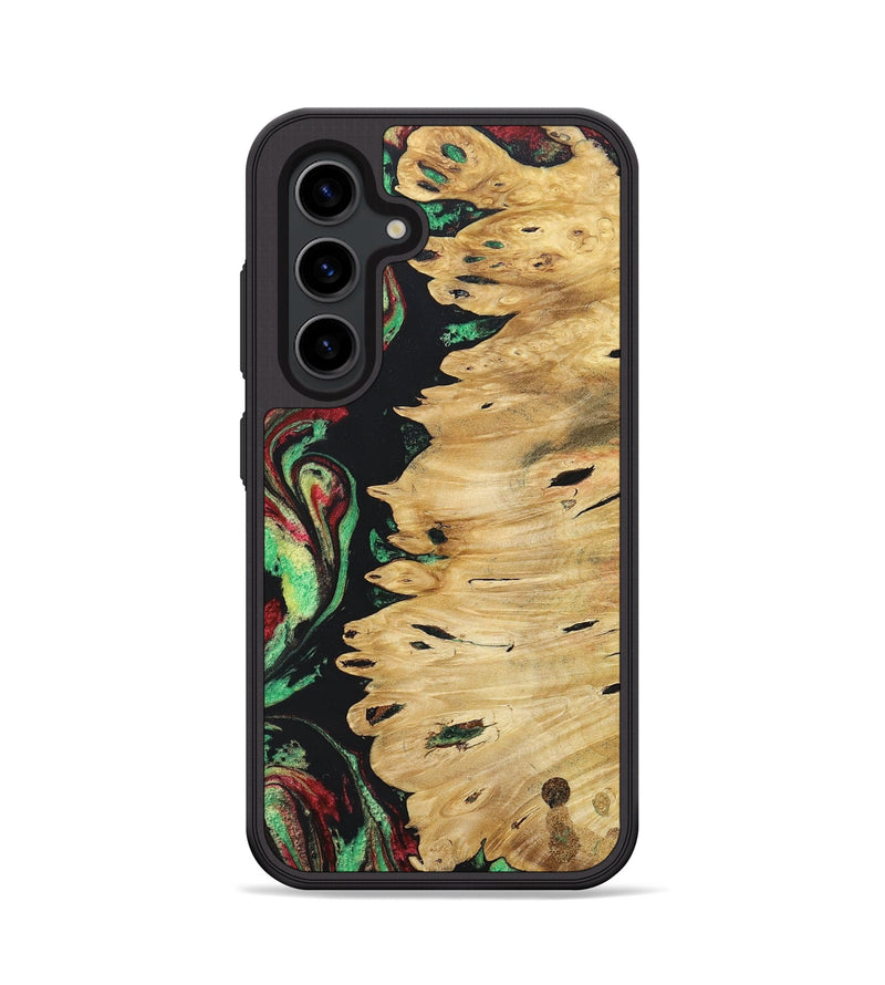 Galaxy S24 Wood+Resin Phone Case - Alaya (Reggae, 689431)