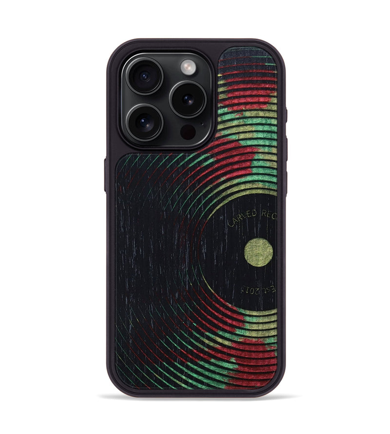 iPhone 15 Pro Wood+Resin Phone Case - Abram (Reggae, 689436)