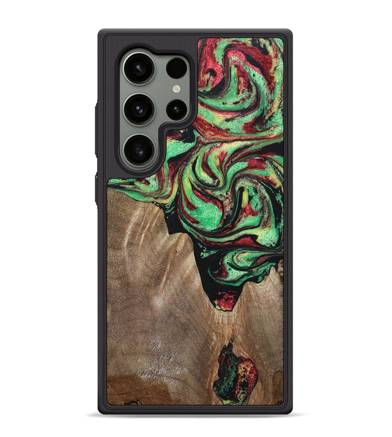Galaxy S24 Ultra Wood+Resin Phone Case - Raven (Reggae, 689439)