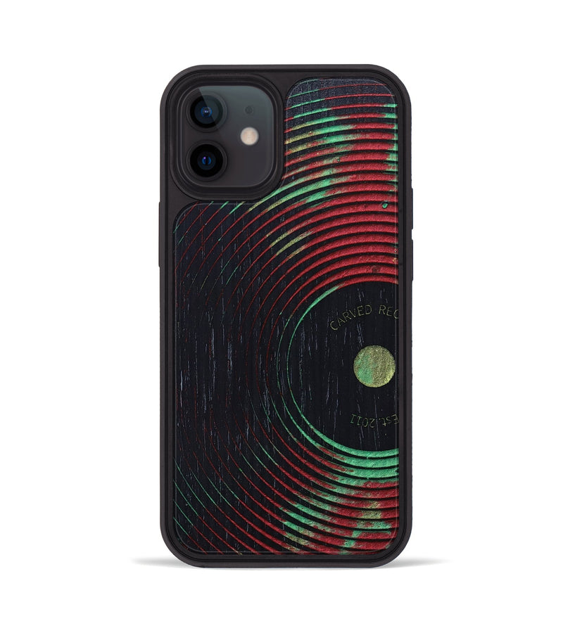 iPhone 12 Wood+Resin Phone Case - Silas (Reggae, 689440)