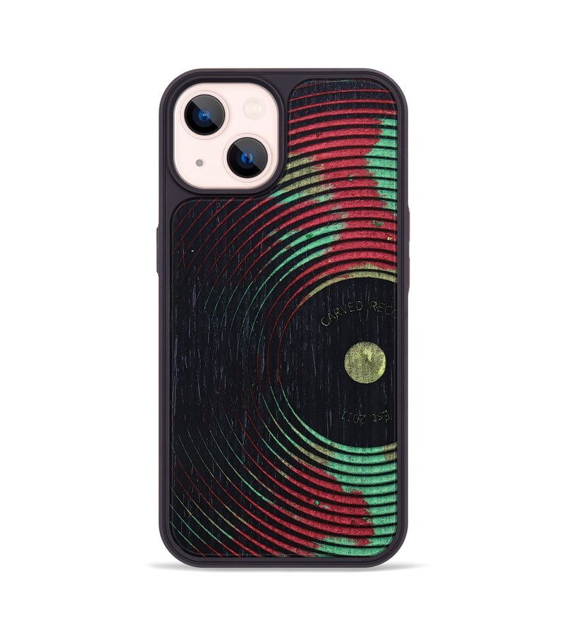 iPhone 14 Wood+Resin Phone Case - Maureen (Reggae, 689454)