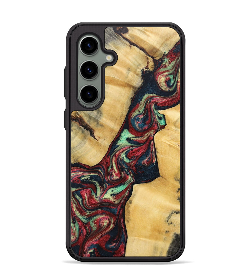Galaxy S24 Plus Wood+Resin Phone Case - Marsha (Reggae, 689517)