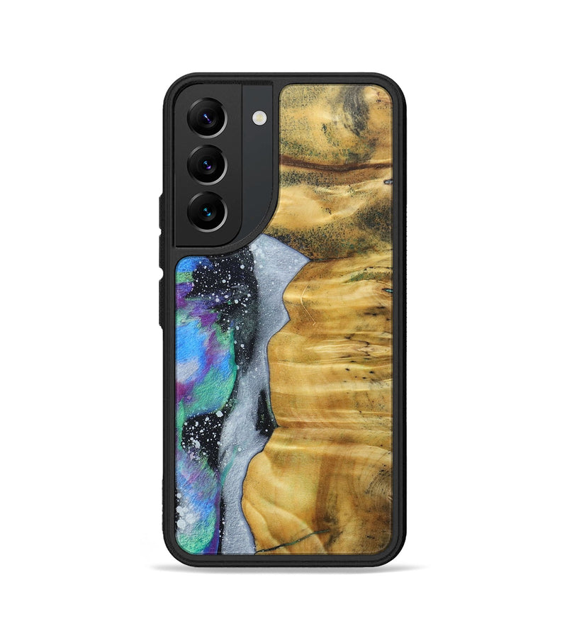 Galaxy S22 Wood+Resin Phone Case - Paris (Cosmos, 689597)
