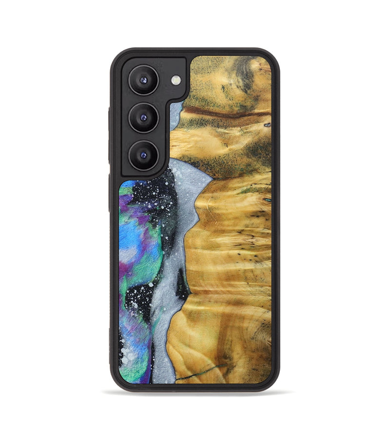 Galaxy S23 Wood+Resin Phone Case - Paris (Cosmos, 689597)