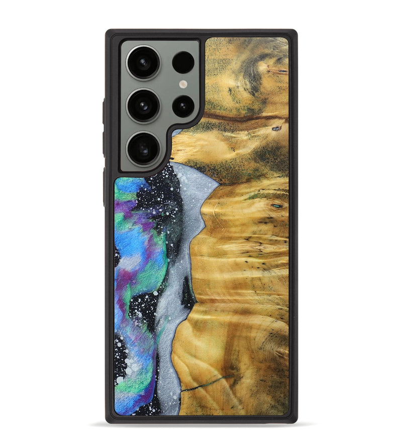 Galaxy S23 Ultra Wood+Resin Phone Case - Paris (Cosmos, 689597)