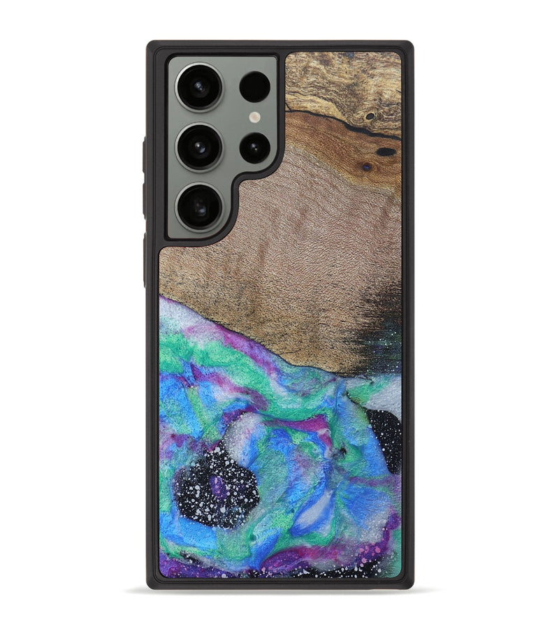 Galaxy S23 Ultra Wood+Resin Phone Case - Victor (Cosmos, 689599)
