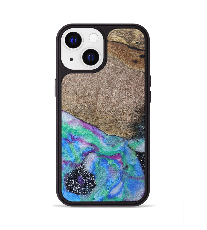 iPhone 13 Wood+Resin Phone Case - Victor (Cosmos, 689599)