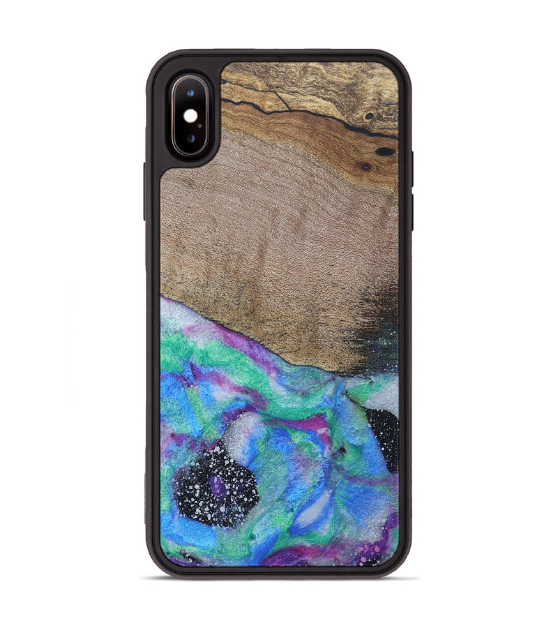 iPhone Xs Max Wood+Resin Phone Case - Victor (Cosmos, 689599)