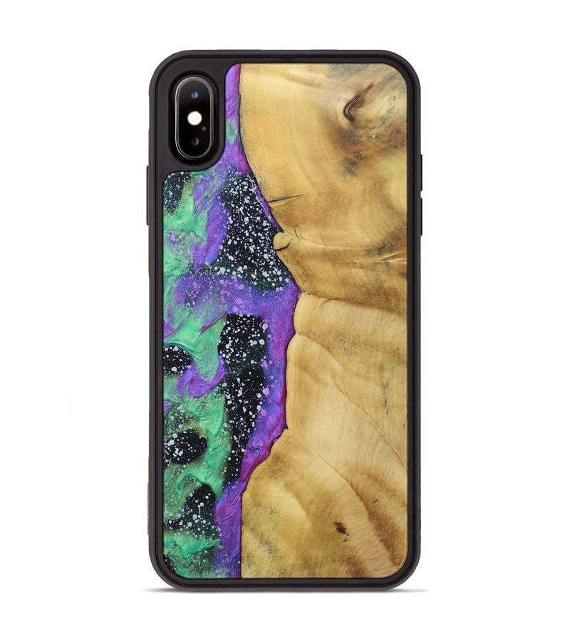 iPhone Xs Max Wood+Resin Phone Case - Estrella (Cosmos, 689862)