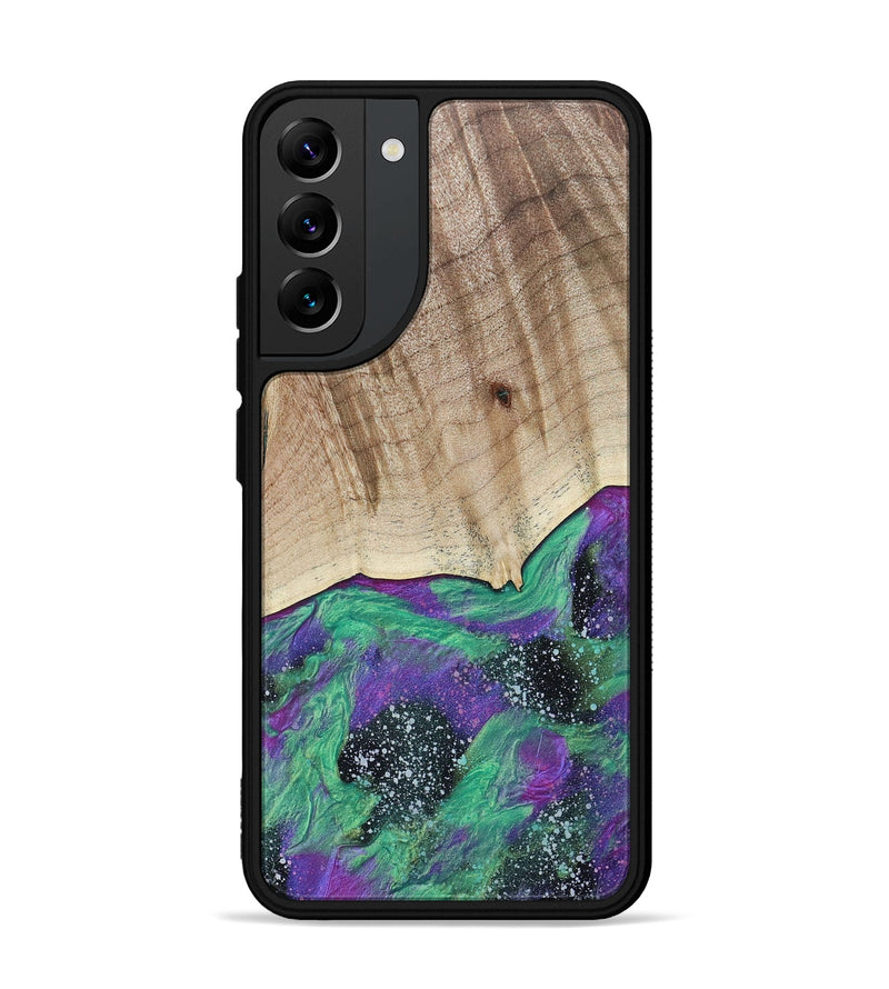 Galaxy S22 Plus Wood+Resin Phone Case - Robbie (Cosmos, 689871)