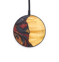 Circle Wood+Resin Wireless Charger - Nicholas (Red, 689889)