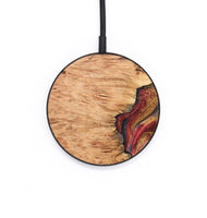 Circle Wood+Resin Wireless Charger - Marcos (Red, 689903)