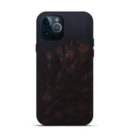 iPhone 12 Pro Wood+Resin Live Edge Phone Case - Lily (Pattern, 690169)