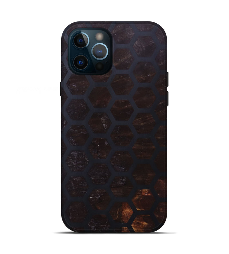 iPhone 12 Pro Wood+Resin Live Edge Phone Case - Maisie (Pattern, 690171)