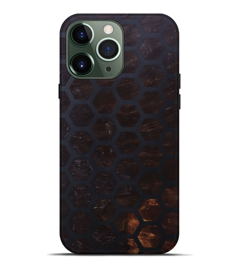 iPhone 13 Pro Max Wood+Resin Live Edge Phone Case - Maisie (Pattern, 690171)