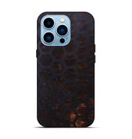 iPhone 14 Pro Wood+Resin Live Edge Phone Case - Maisie (Pattern, 690171)