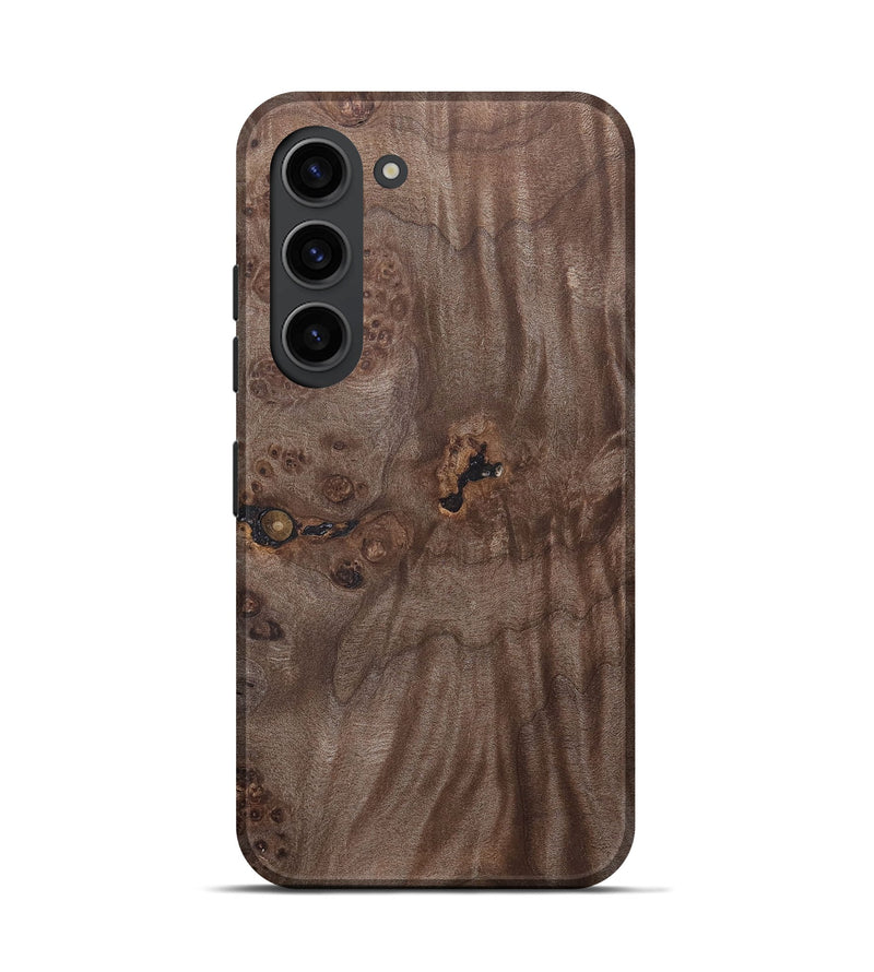 Galaxy S23 Wood+Resin Live Edge Phone Case - Crew (Wood Burl, 690187)