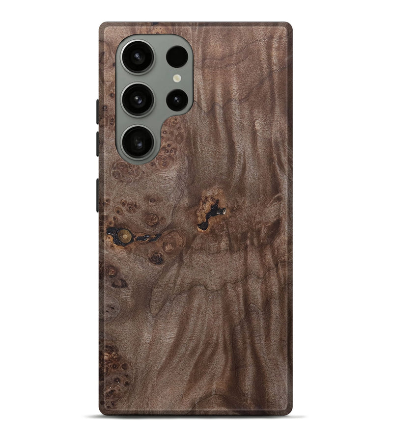 Galaxy S23 Ultra Wood+Resin Live Edge Phone Case - Crew (Wood Burl, 690187)