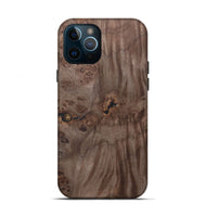 iPhone 12 Pro Wood+Resin Live Edge Phone Case - Crew (Wood Burl, 690187)