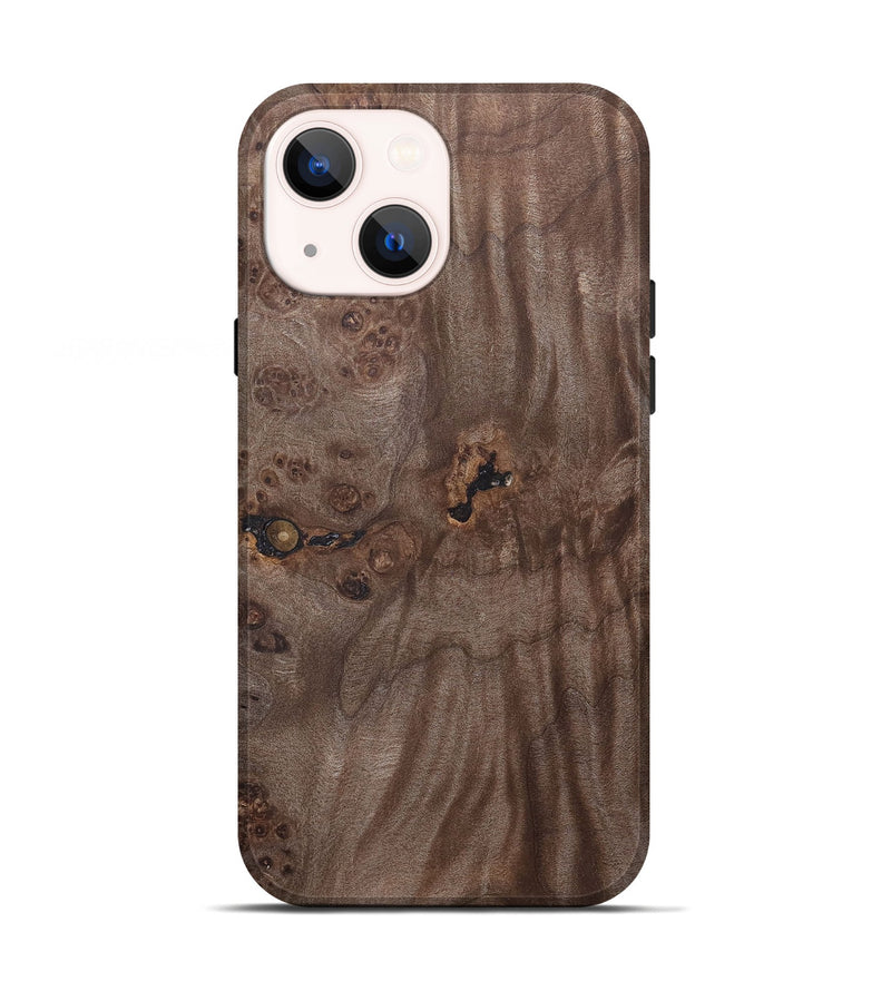 iPhone 13 Wood+Resin Live Edge Phone Case - Crew (Wood Burl, 690187)