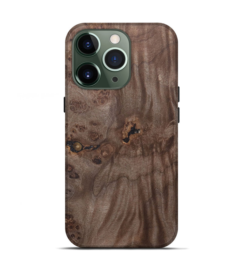 iPhone 13 Pro Wood+Resin Live Edge Phone Case - Crew (Wood Burl, 690187)