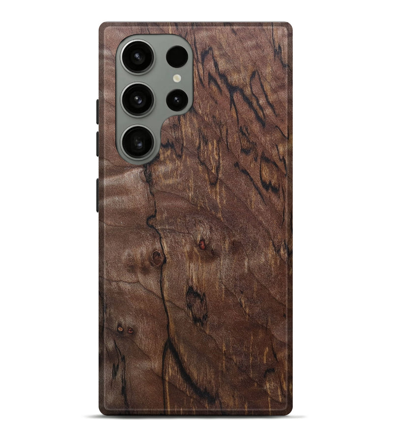 Galaxy S23 Ultra Wood+Resin Live Edge Phone Case - Jade (Wood Burl, 690319)
