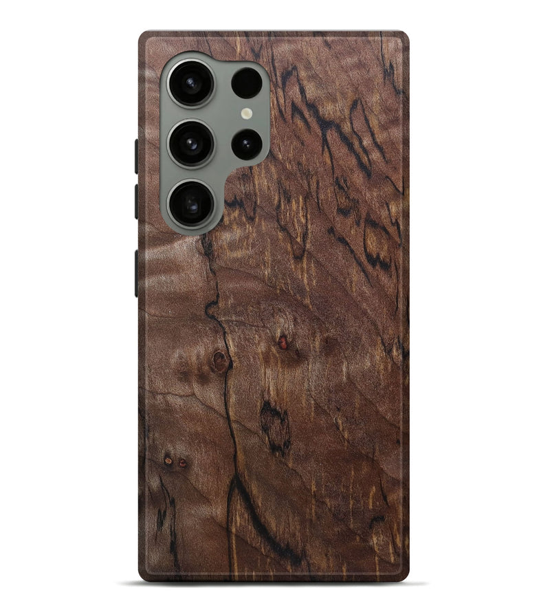 Galaxy S24 Ultra Wood+Resin Live Edge Phone Case - Jade (Wood Burl, 690319)