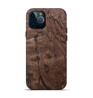 iPhone 12 Pro Wood+Resin Live Edge Phone Case - Jade (Wood Burl, 690319)