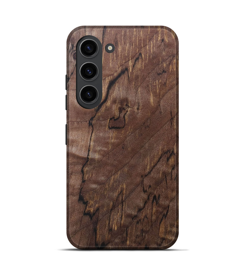 Galaxy S23 Wood+Resin Live Edge Phone Case - Gale (Wood Burl, 690322)