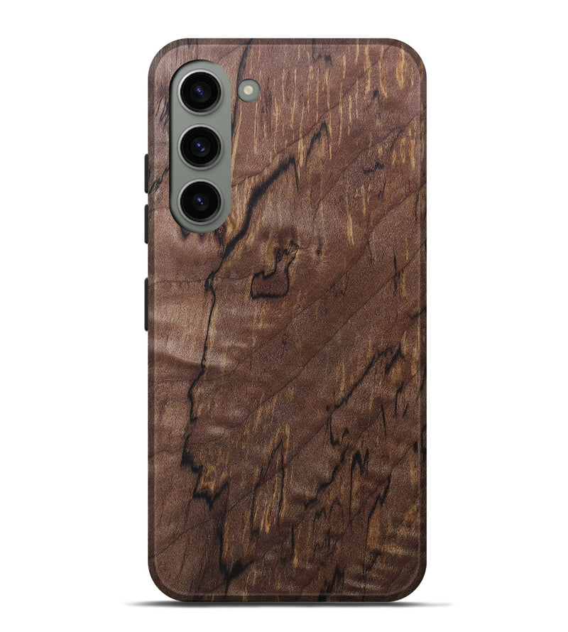 Galaxy S23 Plus Wood+Resin Live Edge Phone Case - Gale (Wood Burl, 690322)