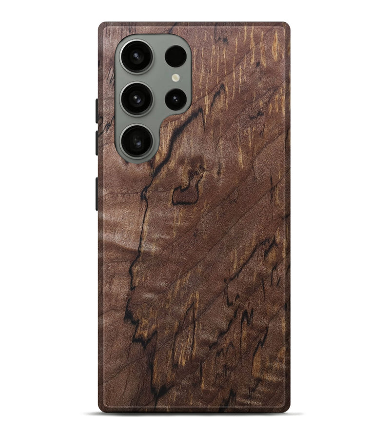 Galaxy S23 Ultra Wood+Resin Live Edge Phone Case - Gale (Wood Burl, 690322)
